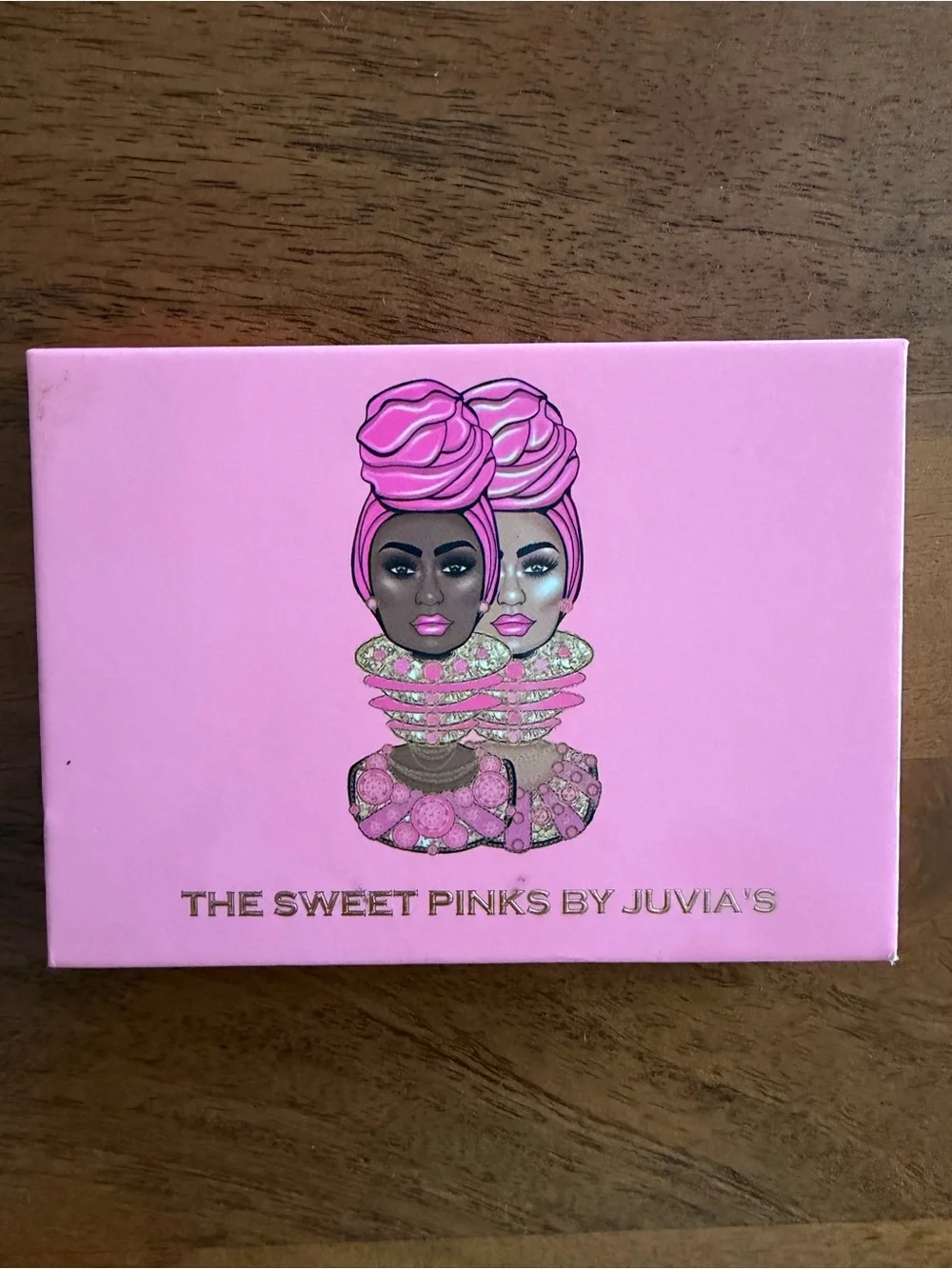 Pink Six-Pan Blush & Highlight Palette - Vibrant Pink Shades